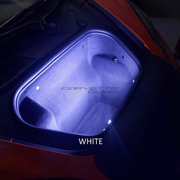 C8 Corvette Front & Rear Trunk LED Lighting Kit,Interior Lights