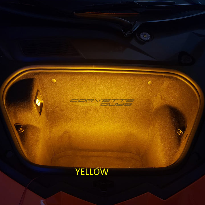 C8 Corvette Front & Rear Trunk LED Lighting Kit,Interior Lights