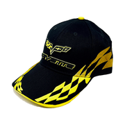 C6 Corvette - Embroidered Bad Vette Hat Yellow