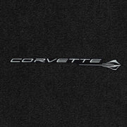C8 Corvette Rear Cargo Mat- Lloyds Mats with Corvette Script And Stingray Logo : Convertible,Cargo Mats