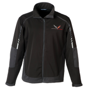 2014-2019 C7 Corvette Embark Sport Soft Shell Jacket- Black : Grand Sport,Jackets