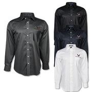 C8 Corvette Cotton Twill Dress Shirt,Polo Shirts