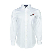 C8 Corvette Cotton Twill Dress Shirt,[Medium / White,Polo Shirts