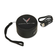 C8 Corvette Crossed Flags Waterproof Bluetooth Speaker,Speakers