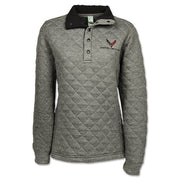 C8 Corvette Ladies Quilted Pullover,Sweatshirts