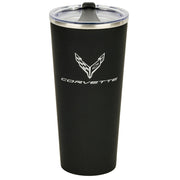 C8 Corvette Cooper Thermal Tumbler : Black,Glassware & Mugs