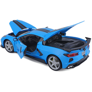 C8 Corvette Z51 Die Cast 1:18 - Blue,Models & Collectables