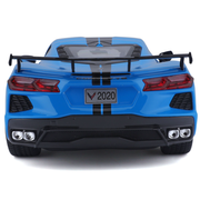 C8 Corvette Z51 Die Cast 1:18 - Blue,Models & Collectables