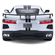 C8 Corvette Z51 Die Cast 1:18 - White,Models & Collectables