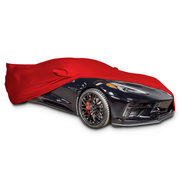 C8 Corvette Ultraguard Stretch Satin Car Cover - Red - Indoor : Stingray, Z51,Car Covers