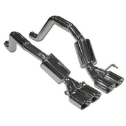 B&B Bullet Axle-Back Corvette Exhaust - Quad Oval 4.5" Tips (06-13 C6 Z06 / ZR1),Exhaust