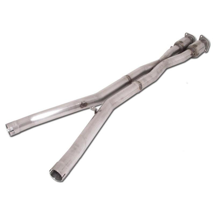 B&B Corvette X-Pipe 3.0" - w/High Flow Cat's (06-12 C6 Z06),Exhaust