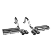 B&B Route 66 Axle-Back Corvette Exhaust - Quad 4.5" Oval Tips (97-04 C5 / C5 Z06),Exhaust