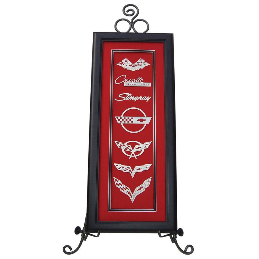 C1-C7 Corvette Emblem Shadow Box,Home & Office
