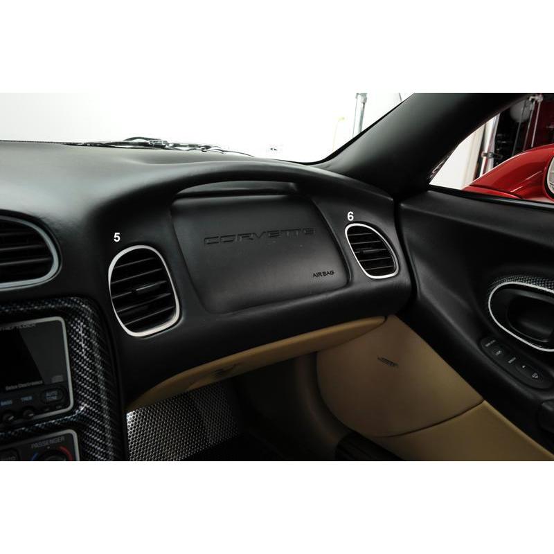 C5 Corvette Dash Trim Kit - Stainless Steel (97-04 C5 / C5 Z06),Interior