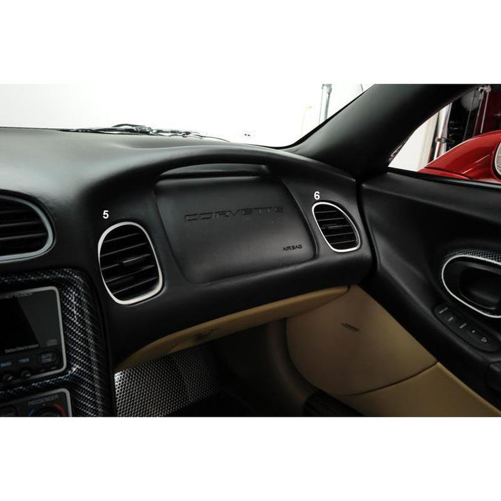 C5 Corvette Dash Trim Kit - Stainless Steel (97-04 C5 / C5 Z06),Interior