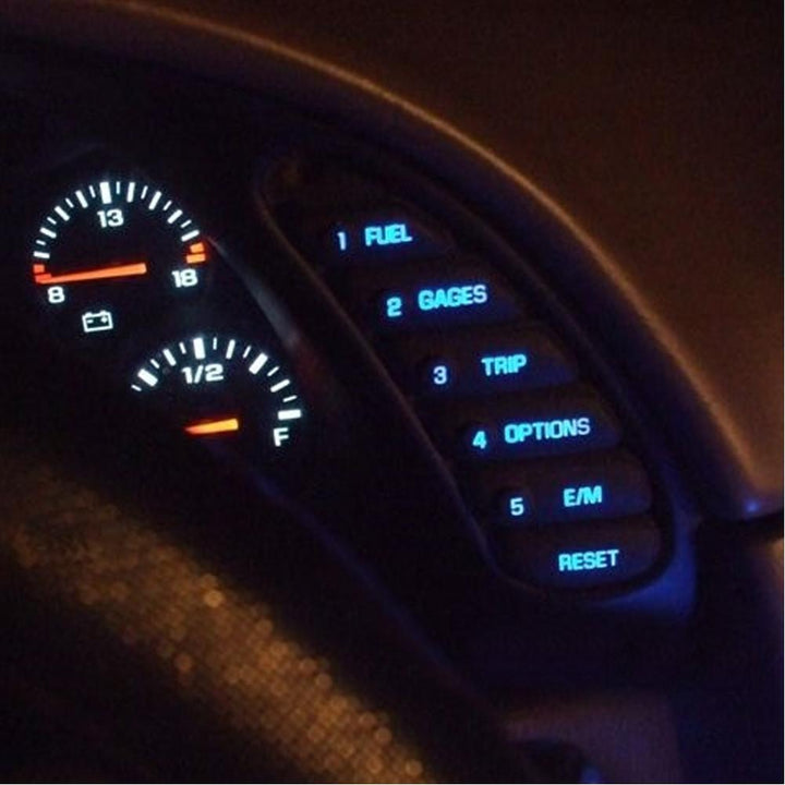 C5 Corvette HUD/DIC/WINDOW SWITCH Interior LED Light Package,Lighting