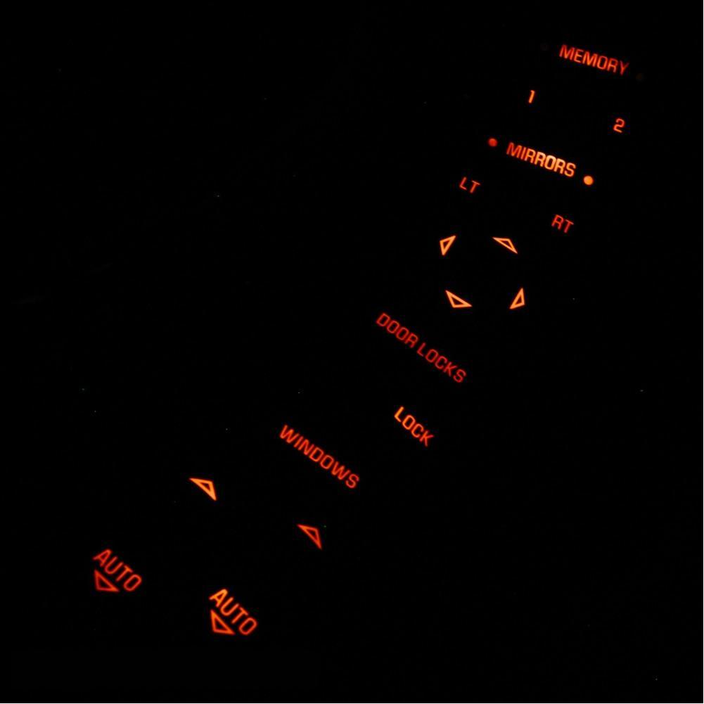 C5 Corvette HUD/DIC/WINDOW SWITCH Interior LED Light Package,Lighting
