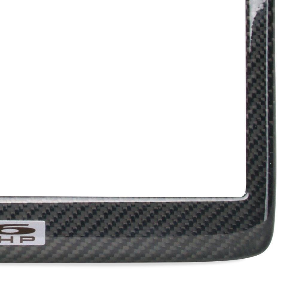 C5 Corvette Z06: 405HP License Plate Frame - Carbon Fiber,Exterior