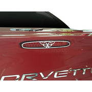 C5 Stainless Steel Corvette Logo Third Brake Light Insert,Exterior