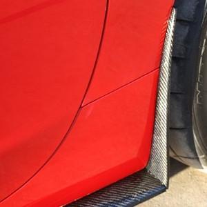 C5 & Z06 Corvette ZR1 Style Side Skirts with Mud Flaps - Carbon Fiber,Exterior
