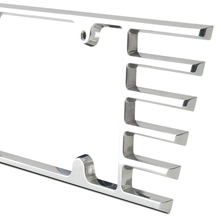 C6 2005 - 2013 Corvette Billet Open End License Plate Frame,Exterior
