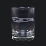 C6 Corvette - Glassware w/C6 Z06 505HP Logo - 14oz. Short Beverage Set (4),Home & Office