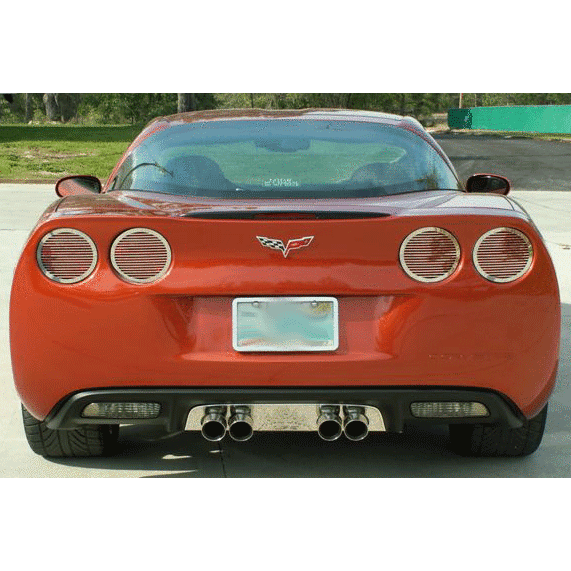 C6 Corvette Billet Tail Light Covers 05 13 C6 Z06 FREE