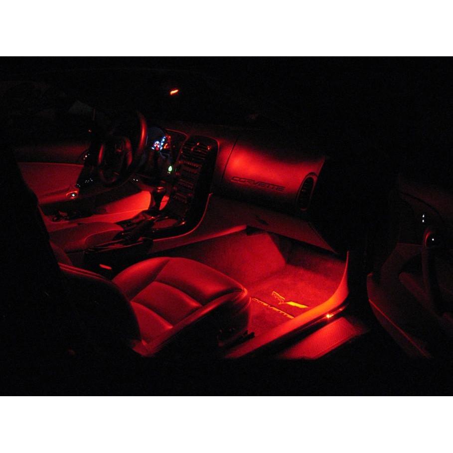 Viper Lighting Red LED Interior Kit For Nissan 350Z (2003-2009) – 7 Bulbs