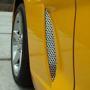 C6 Corvette Perforated Side Vents (05-12 C6),Exterior