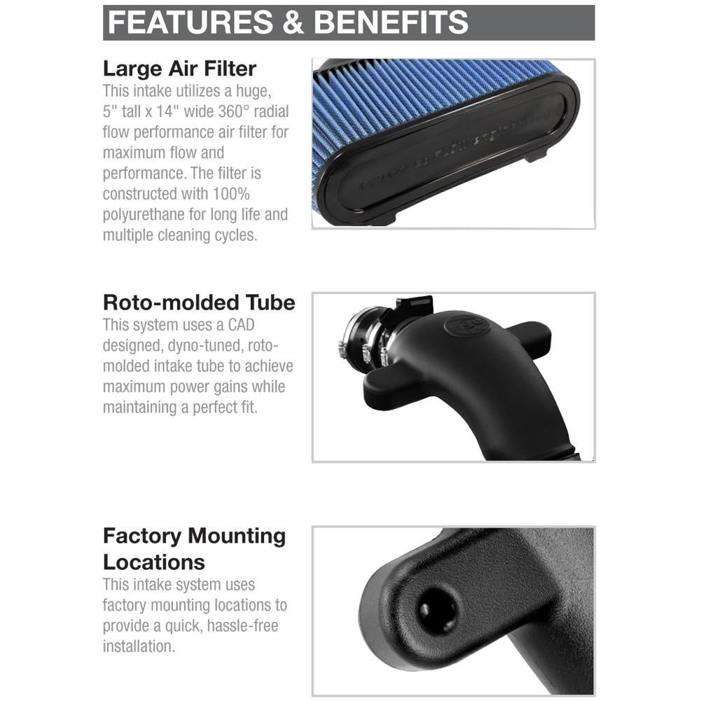 AFe Power Magnum FORCE 51-10052 Chevrolet Corvette Performance Intake  System (Dry, 3-Layer Filter) オイル、ケミカル