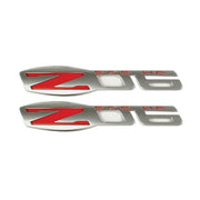 C6 Z06 505HP Fender Emblem Silver : 2006-2008 Z06,Exterior