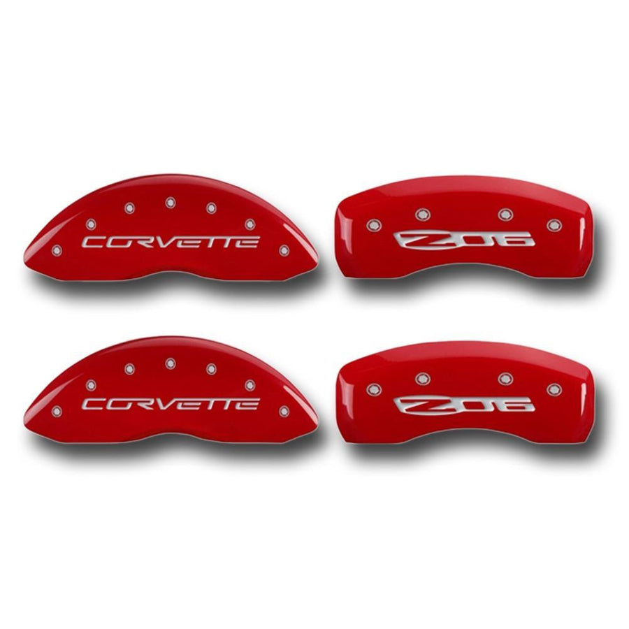 C6 Z06 Corvette Brake Caliper Cover Set (4) - Corvette/Z06 Look,Brakes