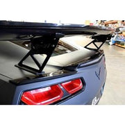C7 Corvette - APR GTC-500 Adjustable Wing with Spoiler Delete - Carbon Fiber : Stingray, Z06,0