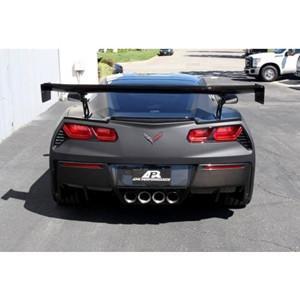 C7 Corvette - APR GTC-500 Adjustable Wing with Spoiler Delete - Carbon Fiber : Stingray, Z06,0