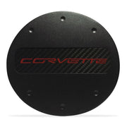 C7 Corvette - Billet Fuel Door - Coupe and Convertible - Black Powder Coat : Stingray, Z51,Exterior
