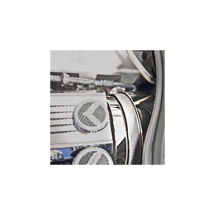 C7 Corvette - Brake Booster Covers Brushed or Polished - Stainless Steel : Stingray, Z51, Z06,0