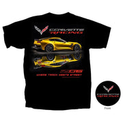C7 Corvette - Z06 Corvette Racing T-shirt : Black,Apparel