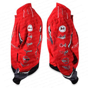 C7 Corvette All Logo Collage Twill Jacket - Red : C1, C2, C3, C4, C5, C6, C7,Apparel