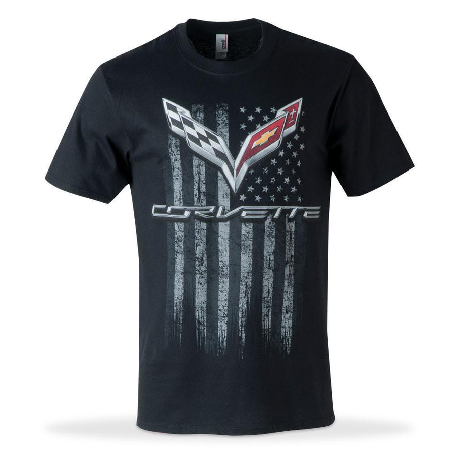 C7 Corvette American Flag tee,Apparel