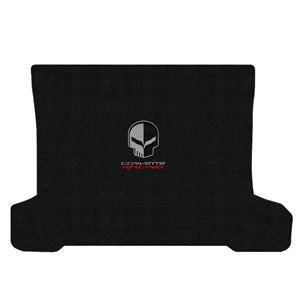 C7 Corvette Cargo Mat - Lloyds Mats - Corvette Racing Script and Jake Logo,Interior