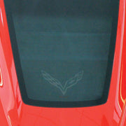 C7 Corvette Cargo Security Shade/Black w/ Stingray Logo,Car Care