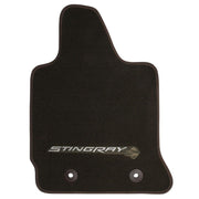 C7 Corvette Floor Mats - Brownstone w/Stingray Logo,Interior