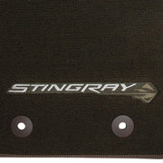 C7 Corvette Floor Mats - Brownstone w/Stingray Logo,Interior