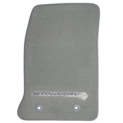 C7 Corvette Floor Mats - Gray w/Stingray Logo,Interior
