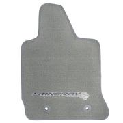 C7 Corvette Floor Mats - Gray w/Stingray Logo,Interior