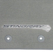 C7 Corvette Floor Mats - Gray w/Stingray Logo,Interior