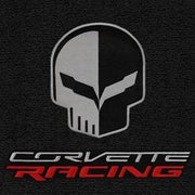 C7 Corvette Floor Mats - Lloyds Mats - Corvette Racing Script and Jake Logo,Interior
