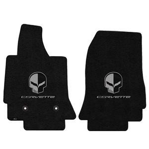 C7 Corvette Floor Mats - Lloyds Mats - Corvette Script and Jake Logo,Interior
