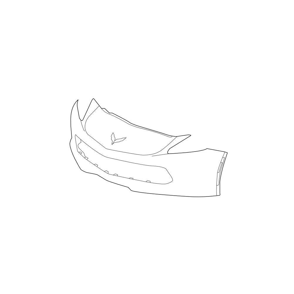 C7 Corvette GM OEM Front Bumper Cover : Stingray, Z51,GM Replacement Parts